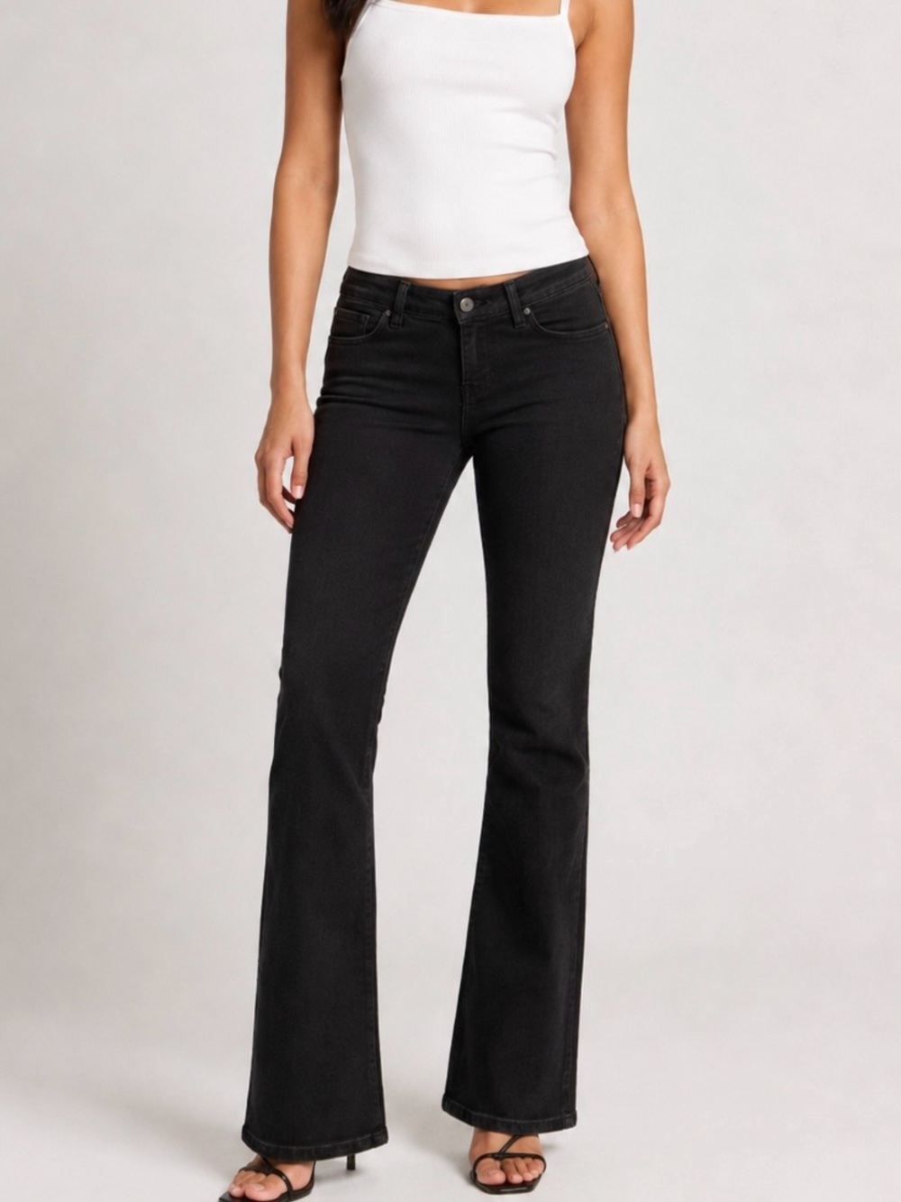 Joe’s Jeans X-Short 27 Honey NWT Women’s Black Jeans Hemmed 25.5” Inseam Bootcut